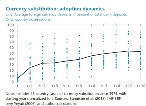 外币取代现象：2020年10月IMF《跨境支付的数字货币：宏观金融的影响》报告解读