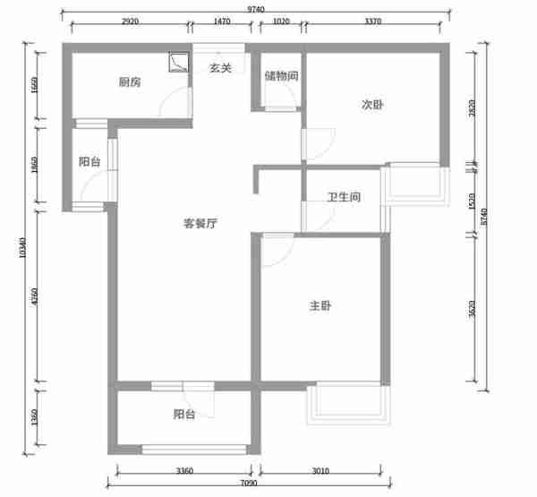 86平米二居室装修注意事项，简约风格好不好？-金融街壹号装修