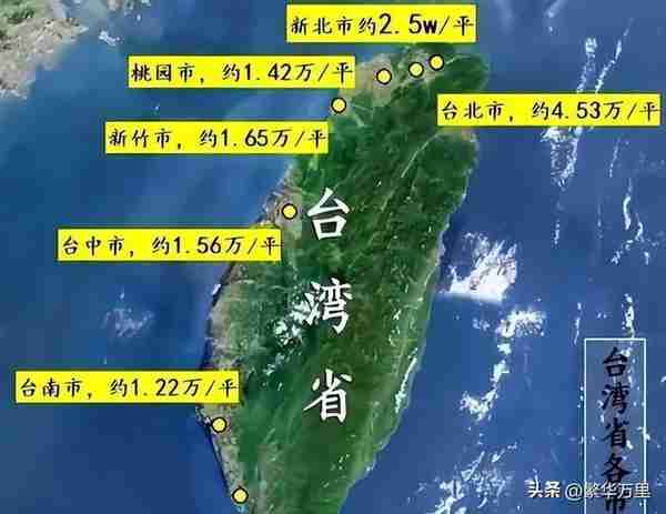 台湾省总计2330万人，普通人一个月的工资，到底有多少钱？