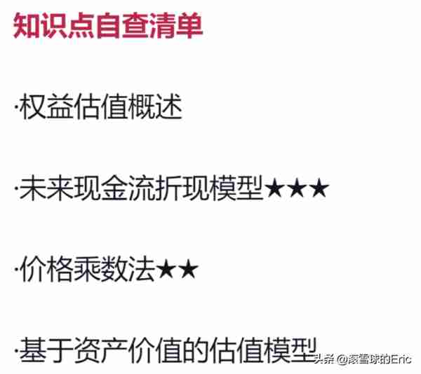 投资书单15：《CFA一级精讲》（经济、金融、财务、投资一网打尽)