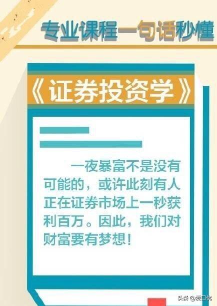 金融系教授花费几年心血，一句话秒懂一本金融教材