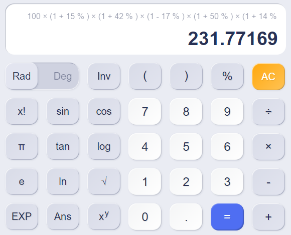 为何手机计算器50%+50%=0.75？魅族：只有我们没阵亡